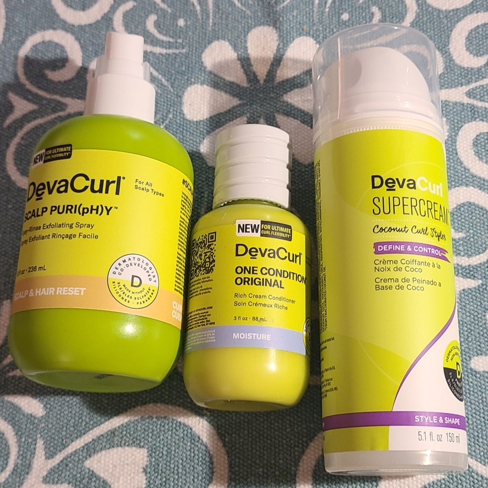Devacurl hair care products